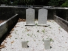 Grave markers at Greene Cemetary